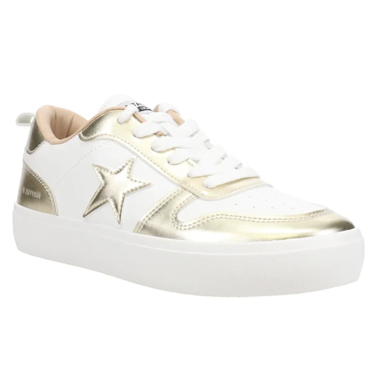 Aura Sneaker, Washed Gold