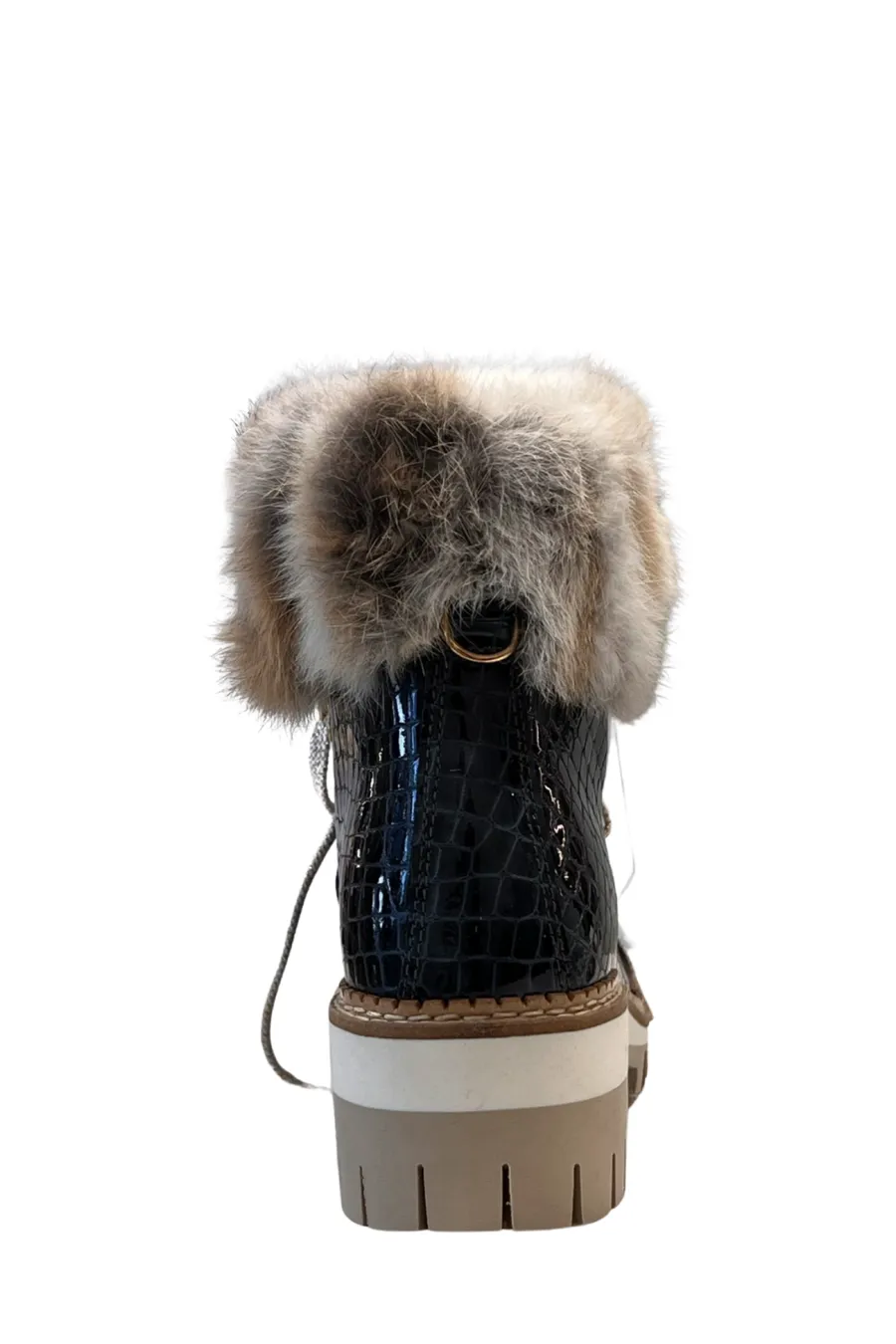 Karin Croco Boot Blue