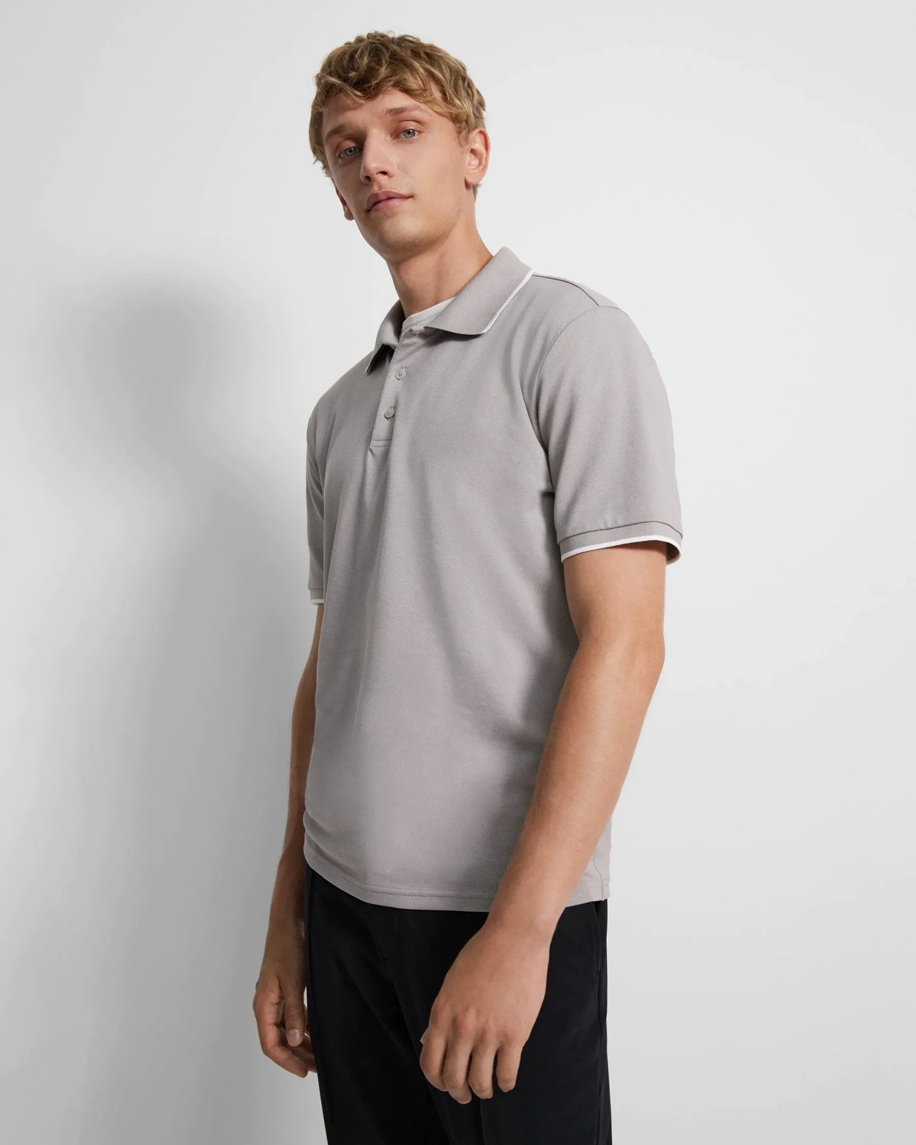 Precise Polo Shirt in Function Piqu