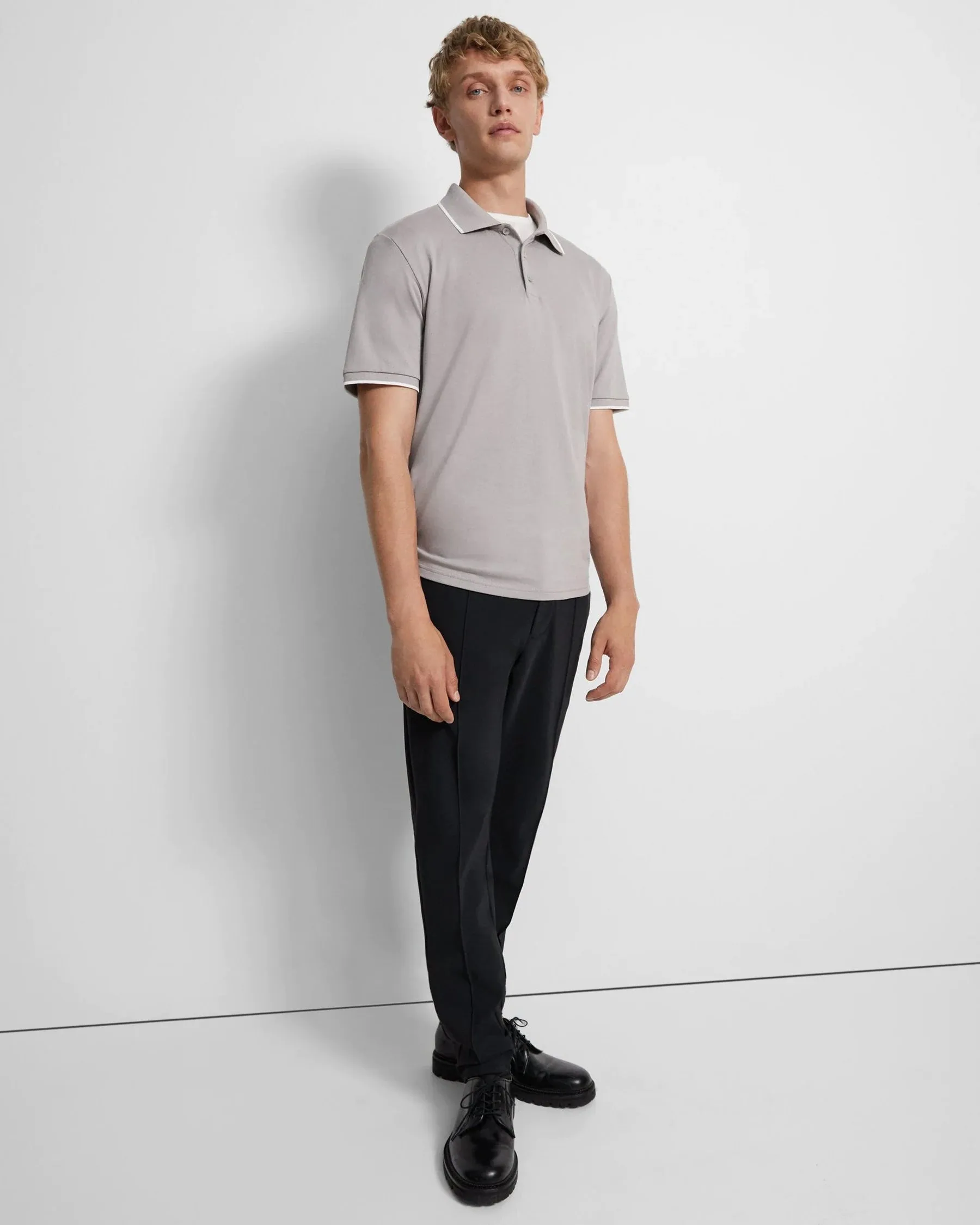 Precise Polo Shirt in Function Piqu