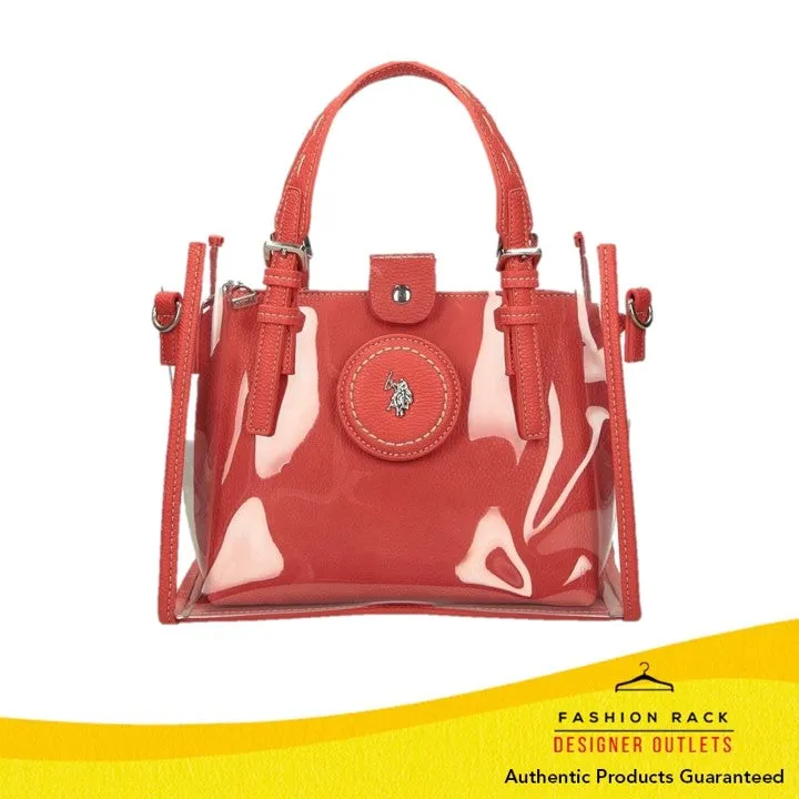 US Polo Assn Hickory Plastic Double Handle Pvc / Pu Red