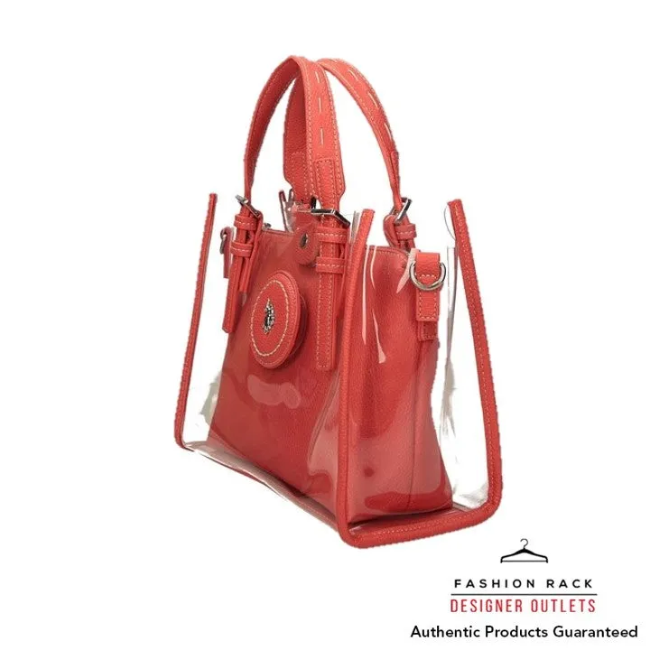 US Polo Assn Hickory Plastic Double Handle Pvc / Pu Red