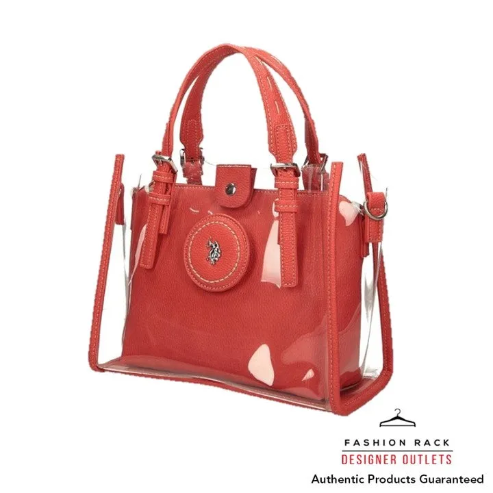US Polo Assn Hickory Plastic Double Handle Pvc / Pu Red
